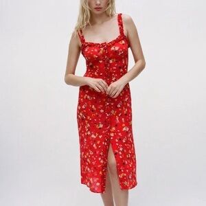 Realisation Par NWOT Juliet dress size small in Rouge Fleur print
